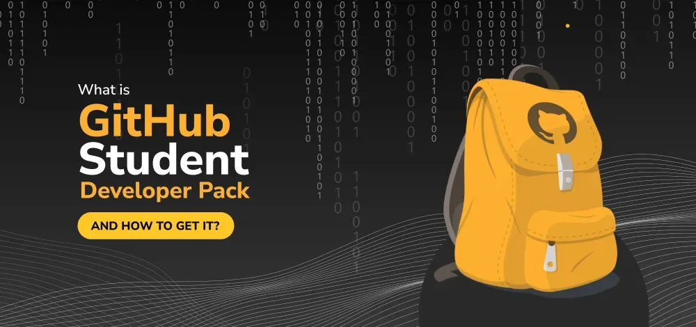 Logo du GitHub Student Developer Pack avec les logos des outils inclus