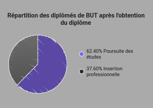 Taux poursuite d’études vs insertion professionnelle